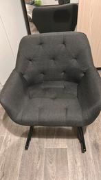 Schomel stoel, Huis en Inrichting, Stoelen, Gebruikt, Zwart, Ophalen of Verzenden, Schommel