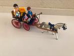 Playmobil Paard met wagen, Ophalen of Verzenden, Zo goed als nieuw