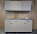 NIEUWE Q-Line ARTEGO Keuken ca. 180 cm breed / INNOVARE, Overige kleuren, Nieuw, Enkelwandige keuken, Kunststof