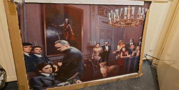 Glas schilderij  beschikbaar voor biedingen