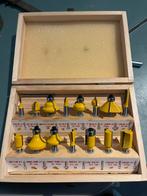 Bovenfrezen Set - Complete Set in Houten Kist, Ophalen of Verzenden, Gebruikt