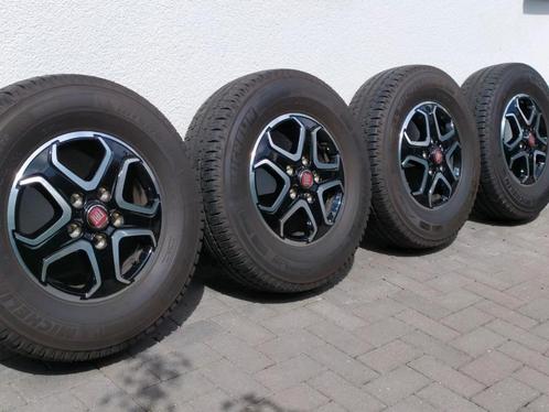 Fiat Camper 16 inch LM velgen 5x130 met zomerbanden, Caravans en Kamperen, Camper-accessoires, Nieuw, Ophalen of Verzenden