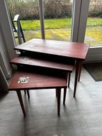 Vintage bijzettafeltjes., Antiek en Kunst, Ophalen