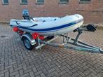 Quicksilver 310 rib+motor+trailer, Watersport en Boten, Rubberboten, Ophalen, Aluminium, Quicksilver, Zo goed als nieuw