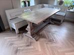 Mooie kloostertafel te koop, Huis en Inrichting, Ophalen, Zo goed als nieuw, Vijf personen of meer, Rechthoekig