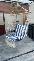 Hangstoel blauw gestreept, Tuin en Terras, Hangmatten, Ophalen, Zo goed als nieuw