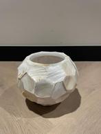 Schelpenvaas. parelmoer stukken, Ophalen, Kunststof, Wit, Nieuw