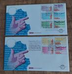 Nederland 1e dag envelop E451, Zegels uit boekje Tien maal., Ophalen of Verzenden, Onbeschreven, Nederland