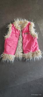 IKKS Bodywarmer Maat 108 Afghaanse look roze creme, Kinderen en Baby's, Kinderkleding | Maat 110, Gebruikt, Ophalen of Verzenden