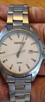 Seiko 6N42-00H0 - Nieuwe Batterij, Gebruikt, Staal, Polshorloge, Ophalen of Verzenden