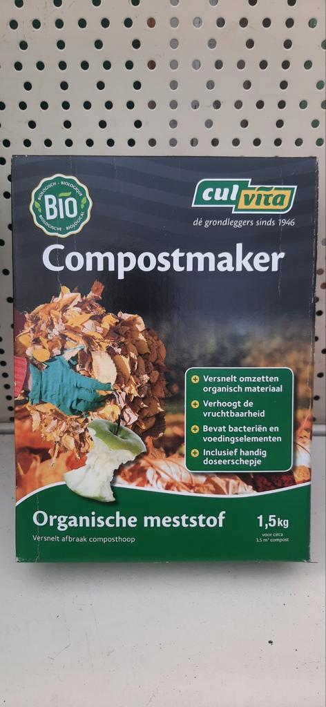 Culvita Compostmaker - Organische Meststof 1,5kg, Tuin en Terras, Aarde en Mest, Compost, Ophalen of Verzenden