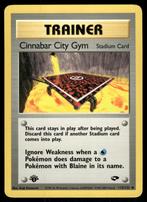Cinnabar City Gym 113/132 - Gym Challenge (1st edition), Verzenden, Gebruikt