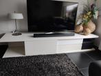 Tv meubel hoogglans wit, Huis en Inrichting, Kasten | Televisiemeubels, Zo goed als nieuw, Ophalen
