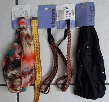 4 Nieuwe Haarbanden, Ophalen In Gemert beschikbaar voor biedingen