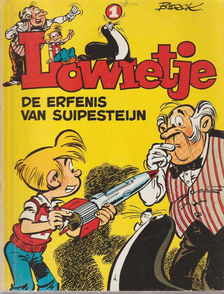Lowietje deel 1 + 3 + 7, Meerdere stripboeken, Ophalen of Verzenden, Gelezen