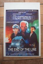 filmaffiche Terminus 1987 Johnny Hallyday filmposter, Rechthoekig Staand, Ophalen of Verzenden, Zo goed als nieuw, A1 t/m A3