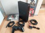 Mooie Playstation 2 met games, Met games, Ophalen of Verzenden, Zo goed als nieuw, Met 1 controller