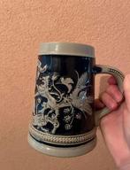 Antieke Bier Pul grijs blauw, Verzamelen, Biermerken, Ophalen of Verzenden, Pul(len), Overige merken