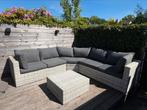 Hoekbank tuin wicker, Tuin en Terras, Tuinsets en Loungesets, Ophalen, Zo goed als nieuw, Wicker, Bank
