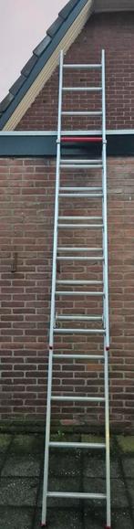 Altrex opsteekladder 2 delig 5 meter, Doe-het-zelf en Verbouw, Ladders en Trappen, Ladder, Gebruikt, 4 meter of meer, Ophalen