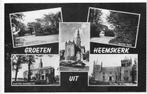 Groeten uit Heemskerk, Verzamelen, Ansichtkaarten | Nederland, 1940 tot 1960, Gelopen, Noord-Holland, Ophalen of Verzenden