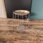 Tafeltje, Huis en Inrichting, Tafels | Bijzettafels, Minder dan 55 cm, Rond, Zo goed als nieuw, Ophalen