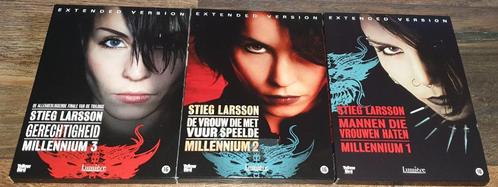 Millennium trilogie - 2 disc special editions, Cd's en Dvd's, Dvd's | Thrillers en Misdaad, Zo goed als nieuw, Vanaf 16 jaar, Ophalen of Verzenden