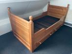 2 mooie houten eenpersoons kwaliteitsbedden!, Ophalen, 85 tot 100 cm, Gebruikt, Matras