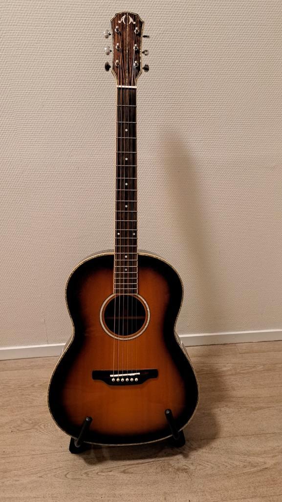 Aria Meister MSG-02 Akoestische Westerngitaar met tas, Muziek en Instrumenten, Snaarinstrumenten | Gitaren | Akoestisch, Nieuw