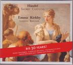 Händel: Sacred Cantatas – Emma Kirkby, Met libretto, Ophalen of Verzenden, Zo goed als nieuw, Barok