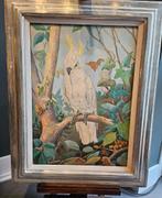 Schilderij Sam Schellink (1876-1958)echt witgouden lijst, Antiek en Kunst, Kunst | Schilderijen | Klassiek, Ophalen