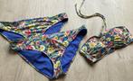 Bloemrijke Bikini Set maat XL / 44, Ophalen of Verzenden, Nieuw, Blauw, Bikini