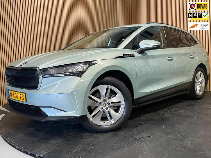 Skoda Enyaq iV 60|ACHTERUITRIJCAMERA|APPLE CARPLAY|ANDROID A, Auto's, Skoda, Bedrijf, Te koop, Enyaq, ABS, Achteruitrijcamera