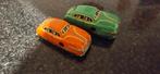 2 blikken auto's Johan Hofler US zone germany, Antiek en Kunst, Antiek | Speelgoed, Ophalen of Verzenden