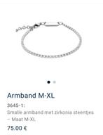 Energetix armband met zirkonia steentjes van € 75 voor € 45, Met kristal, Staal, Nieuw, Ophalen of Verzenden