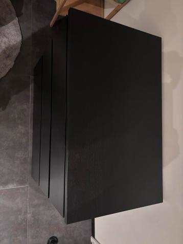 IKEA Malm ladekast met 3 lades - Zwart - afbeelding 5
