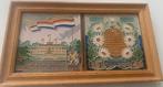 Tegel  tableau   Cloisonne Westraven, Antiek en Kunst, Verzenden