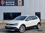 Volkswagen Polo 1.2 TSI Highline DSG AUTOMAAT CROSS ECC LMV, Stof, Gebruikt, 4 cilinders, Bedrijf