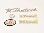Collectie Shetland boats decals / emblemen, Gebruikt, Overige typen, Niet ingevuld, Niet ingevuld