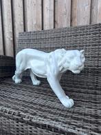 panter (wit) 35hoog 80lang 20diep/Nieuw!, Verzamelen, Beelden en Beeldjes, Ophalen, Nieuw