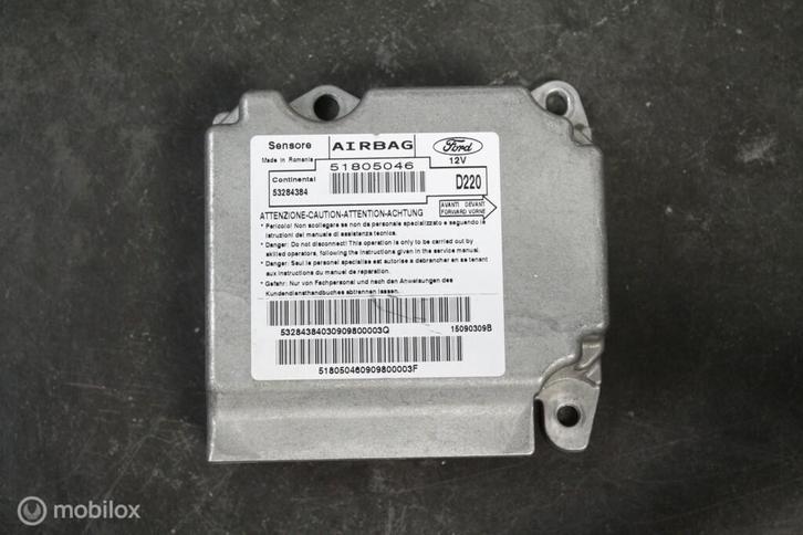 Airbag module Ford Ka (2008-heden), Auto-onderdelen, Elektronica en Kabels, Gebruikt, Ophalen of Verzenden