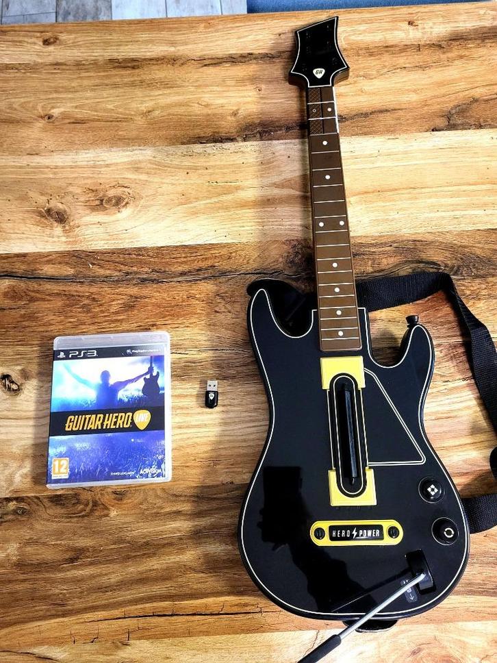 Guitar Hero Live Incl Gitaar! - PS3, Spelcomputers en Games, Games | Sony PlayStation 3, Zo goed als nieuw, Muziek, 1 speler, Vanaf 12 jaar