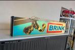 BRINK oude garage reclame lichtbak, Verzamelen, Merken en Reclamevoorwerpen, Ophalen, Gebruikt, ., Lichtbak of (neon) lamp