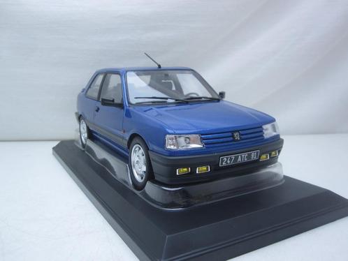 Peugeot 309 GTi 16s 1991 1:18 Norev, Hobby en Vrije tijd, Modelauto's | 1:18, Nieuw, Auto, Norev, Ophalen of Verzenden