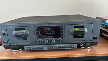 Philips 900 serie double auto reverse deck FC940 (Serviced)