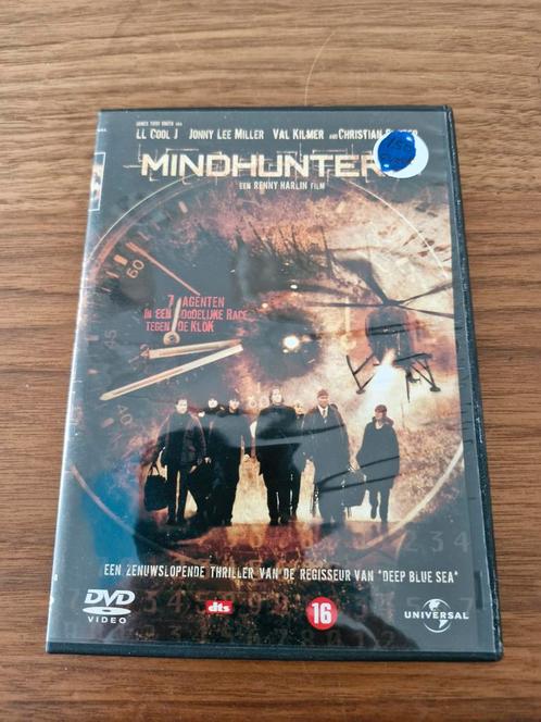 030 Mindhunters DVD - Nieuw in Verpakking, Cd's en Dvd's, Dvd's | Thrillers en Misdaad, Nieuw in verpakking, Actiethriller, Vanaf 16 jaar