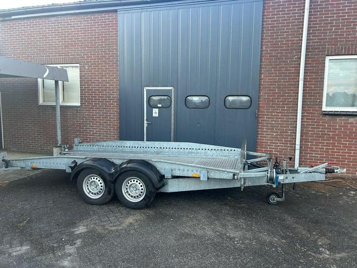 Autotransporter / Autoambulance Trailer, Auto diversen, Aanhangers en Bagagewagens, Zo goed als nieuw, Ophalen