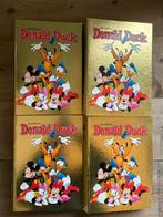 4 verzamelalbums van Donald Duck strips met hardcase, Boeken, Stripboeken, Ophalen of Verzenden, Zo goed als nieuw