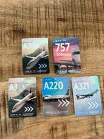 Delta Airlines Trading Cards - Set van 5, Verzamelen, Luchtvaart en Vliegtuigspotten, Ophalen of Verzenden, Zo goed als nieuw