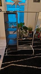 Ikea kledingrek with hanging storage (Rigga and SKUBB), Kleding | Dames, Kledingrekken, Ophalen of Verzenden, Zo goed als nieuw